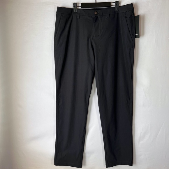NWT Lululemon Mens ABC Classic Fit Trouser Pants Sz36x32 in Obsidian (Dark Gray) - Picture 6 of 13